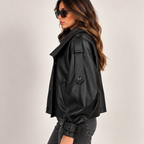 Bomber eco-pelle