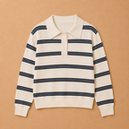 Maglia polo a righe