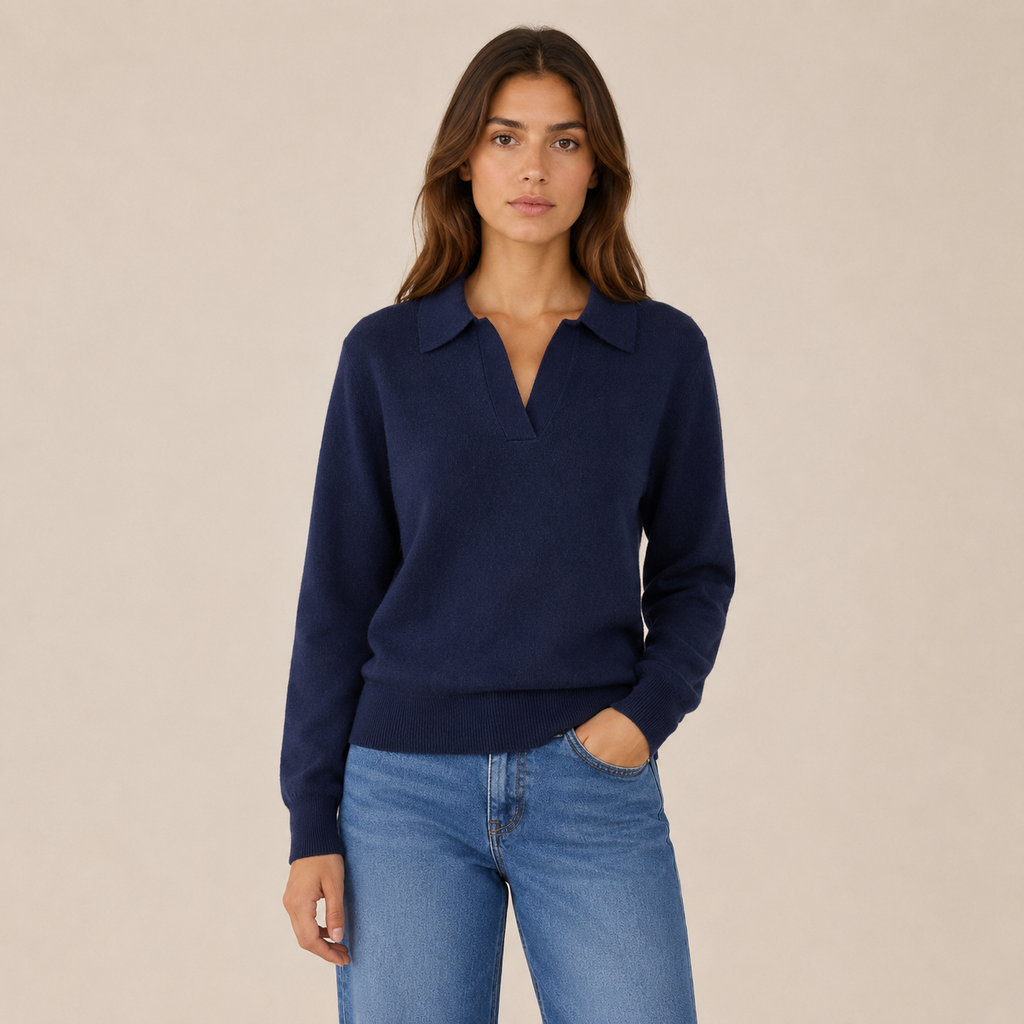 Maglione con colletto