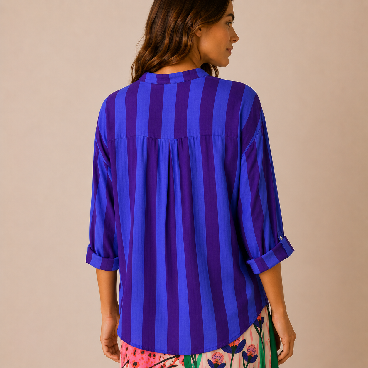 Camicia a righe