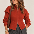 Cardigan zip