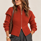 Cardigan zip