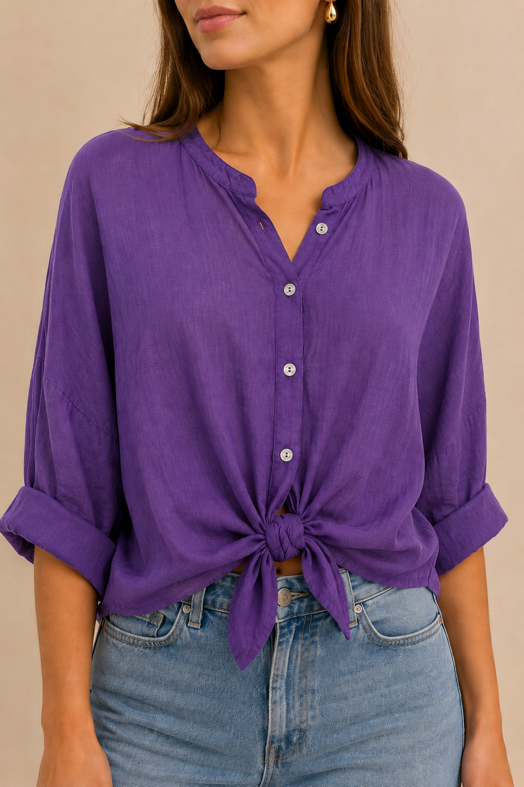 Camicia Viola