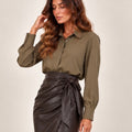 Camicia viscosa