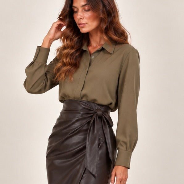 Camicia viscosa