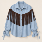 Camicia frangia laccio