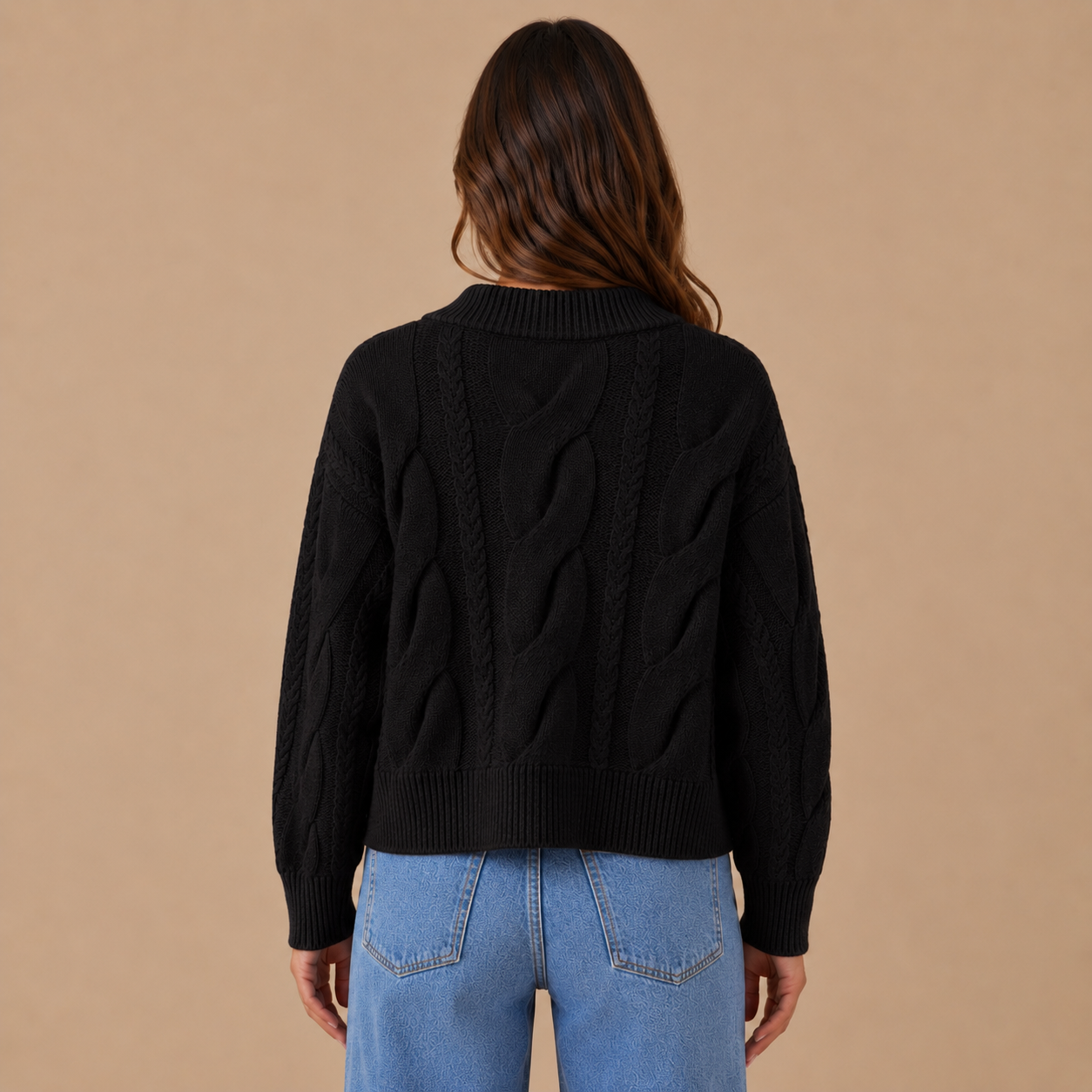 Cardigan con bottoni
