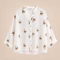 Camicia con scimmiette