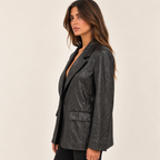 Blazer eco-pelle