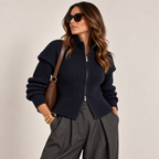 Cardigan zip
