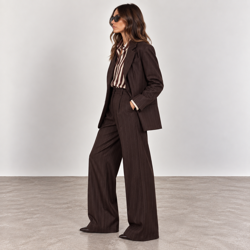 Blazer gessato