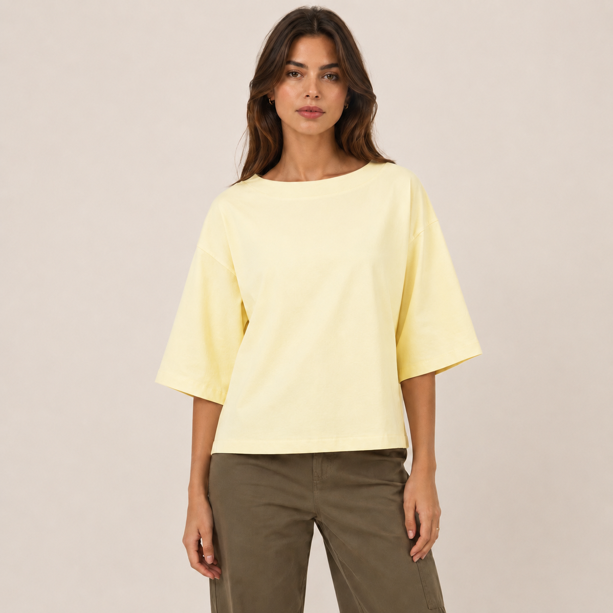T-shirt over manica corta