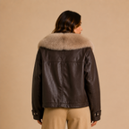 Giacca eco-pelle