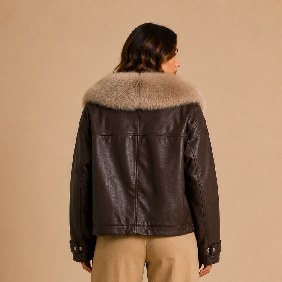 Giacca eco-pelle