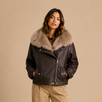 Giacca eco-pelle
