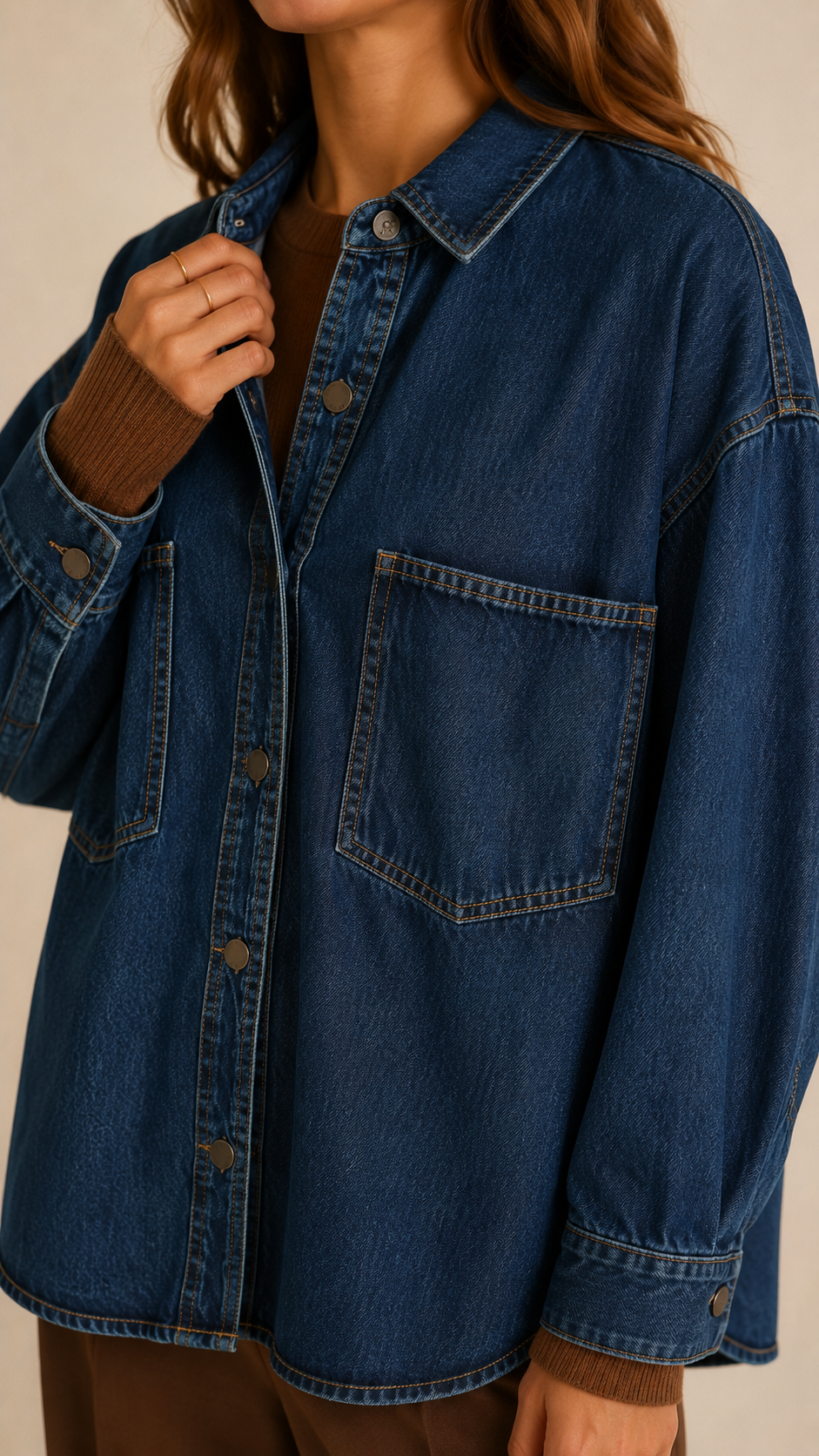 Camicia Jeans Over