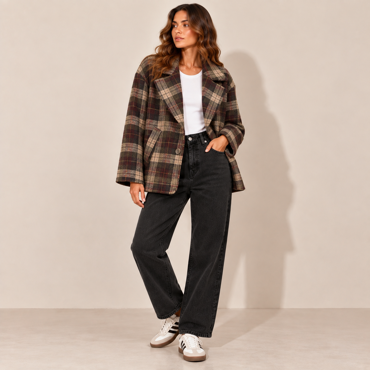 Cappotto Aosta Bordeaux