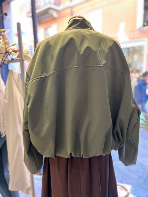 Bomber con tasche frontali
