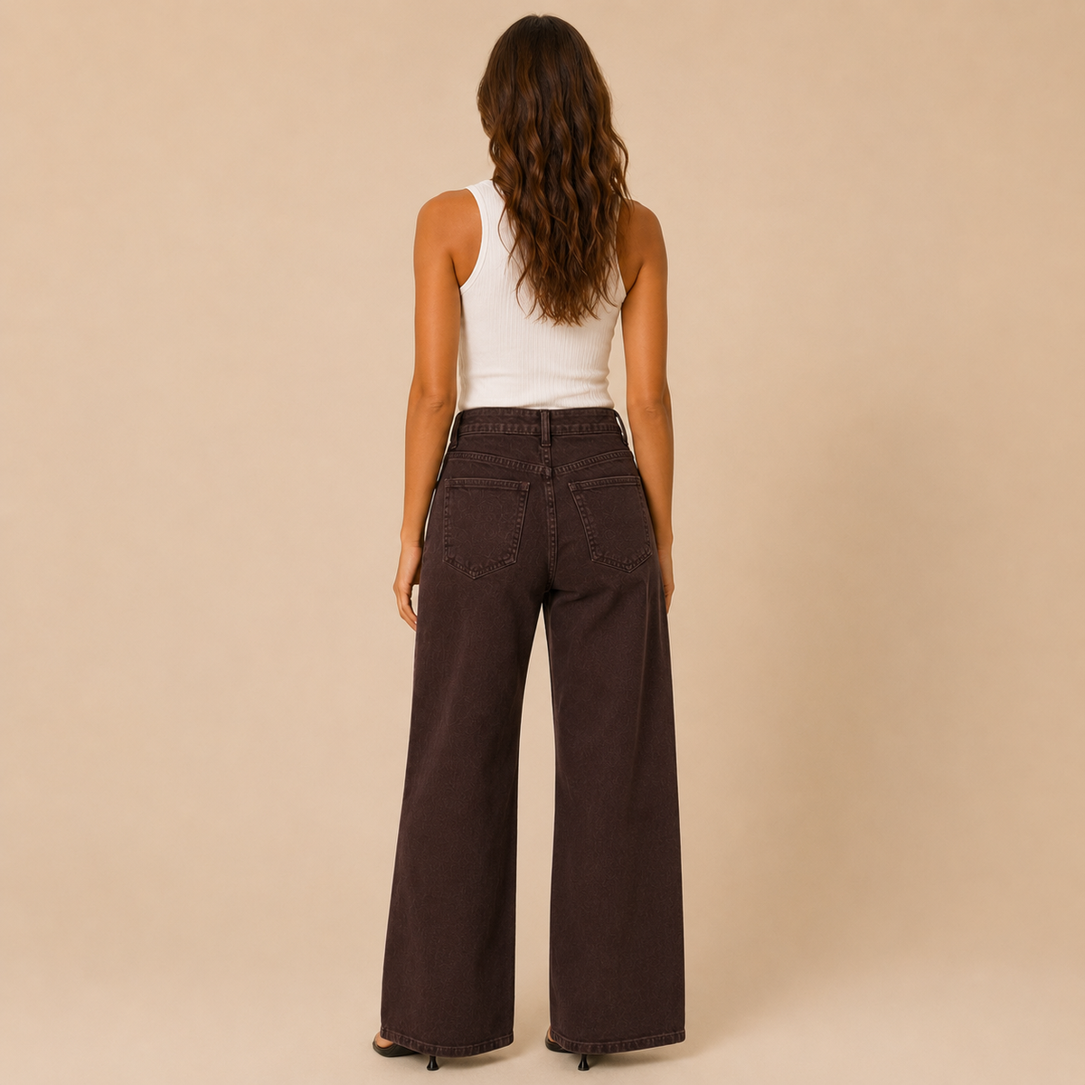 Jeans Sara cioccolato