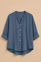 Camicia blu denim