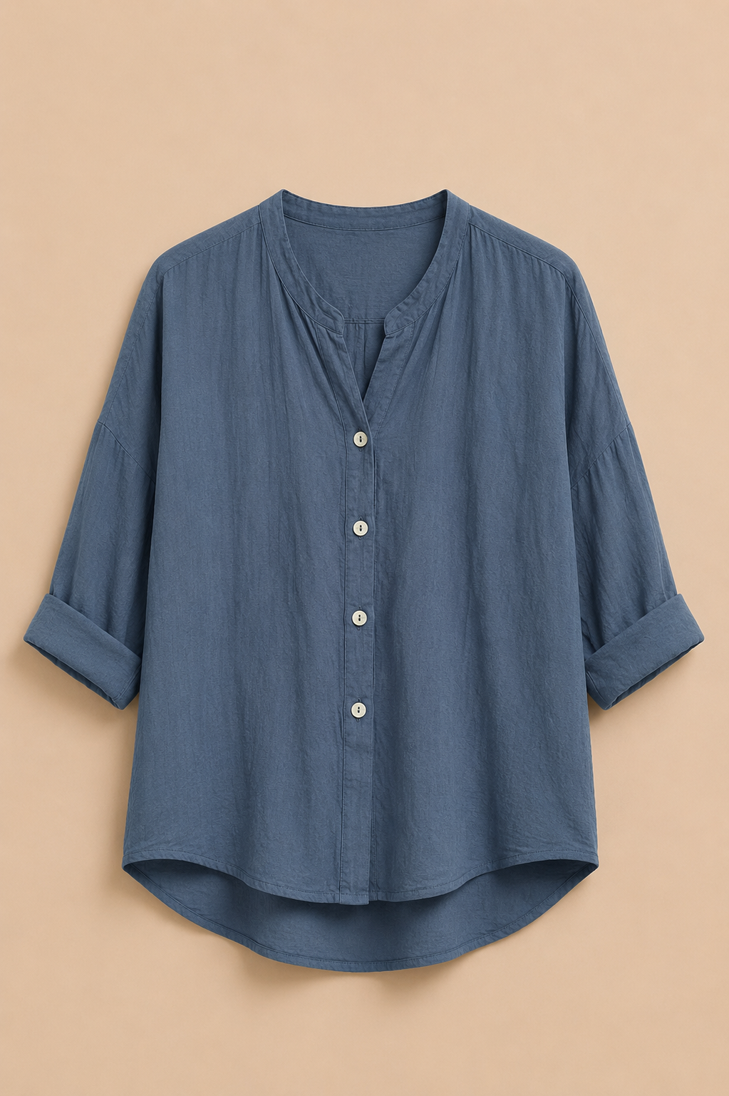 Camicia blu denim