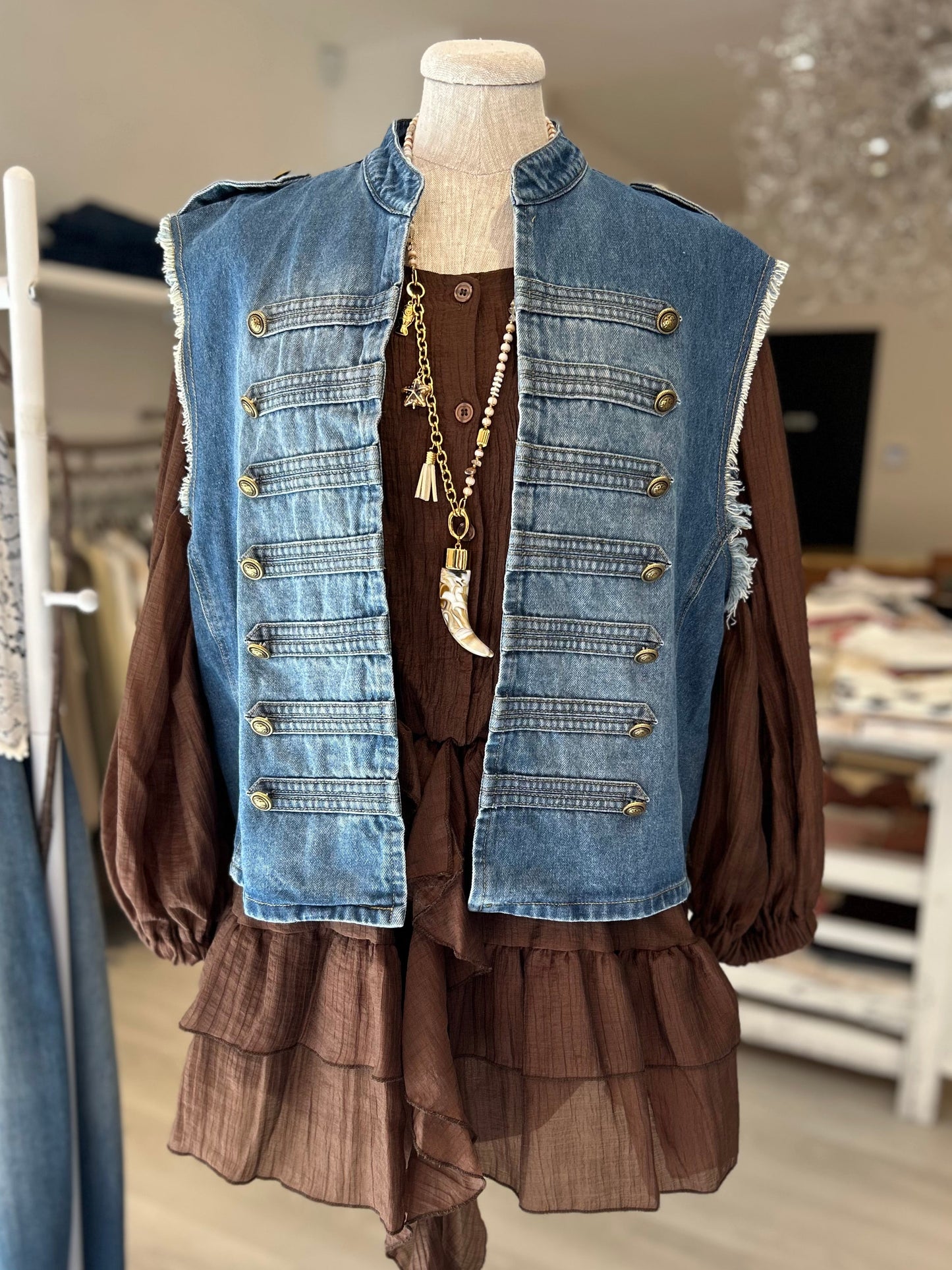 Gilet  jeans Napoleon