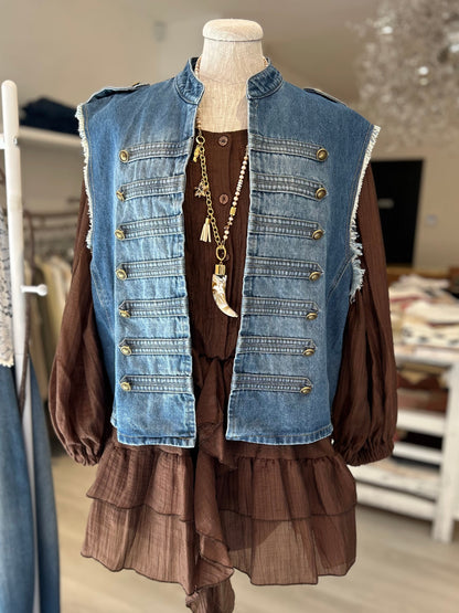 Gilet  jeans Napoleon