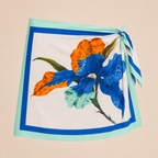 Gonna pareo fiore blu