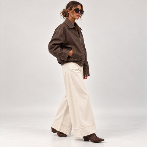 Bomber eco invecchiato