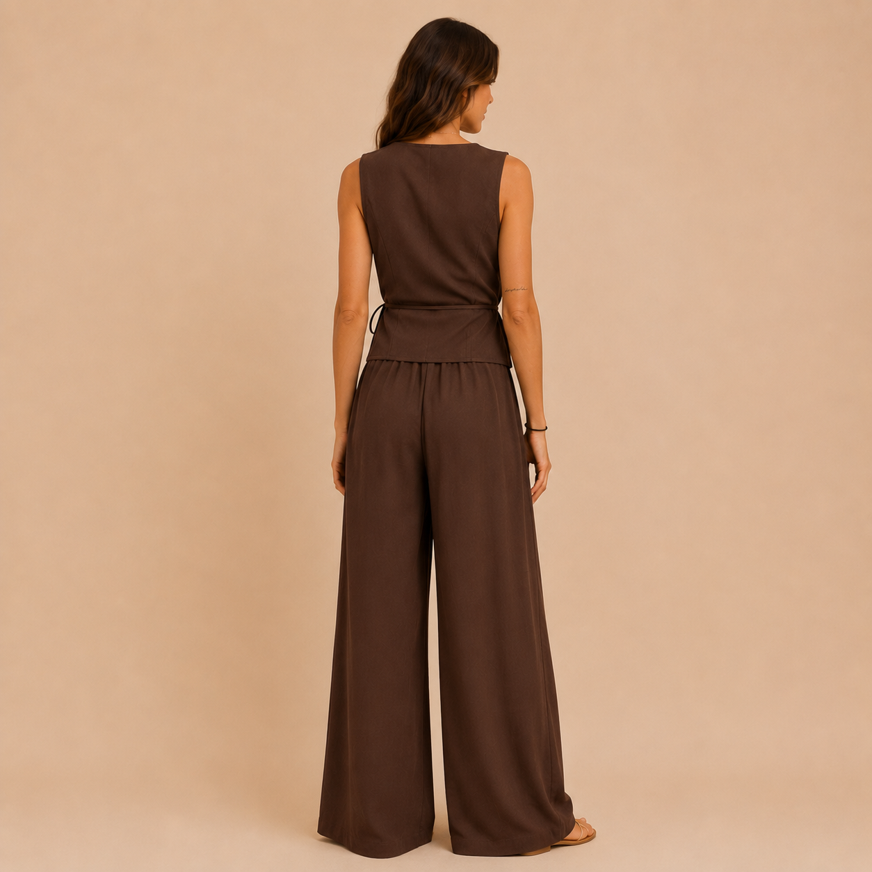 Cordinato gilet e pantalone