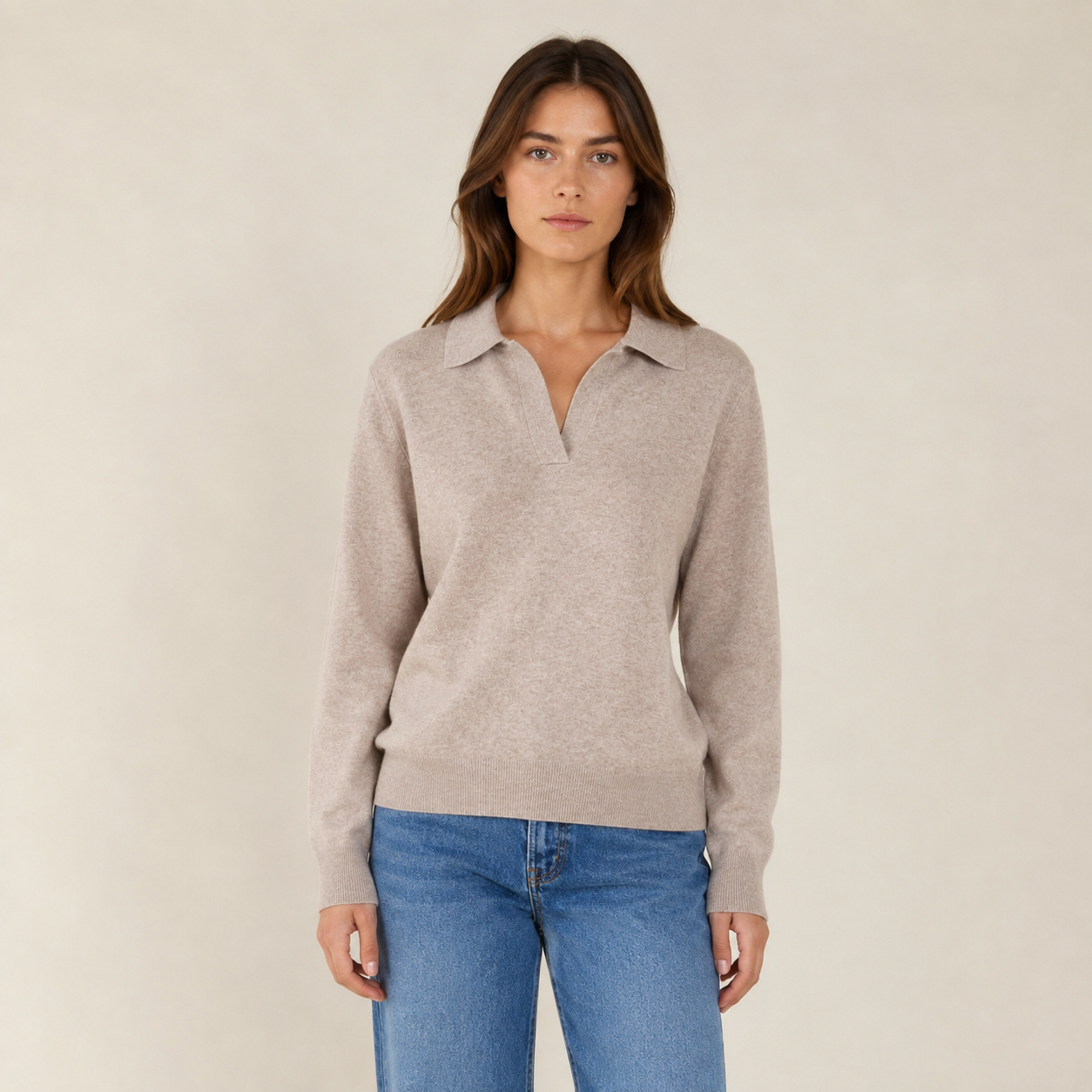 Maglione con colletto