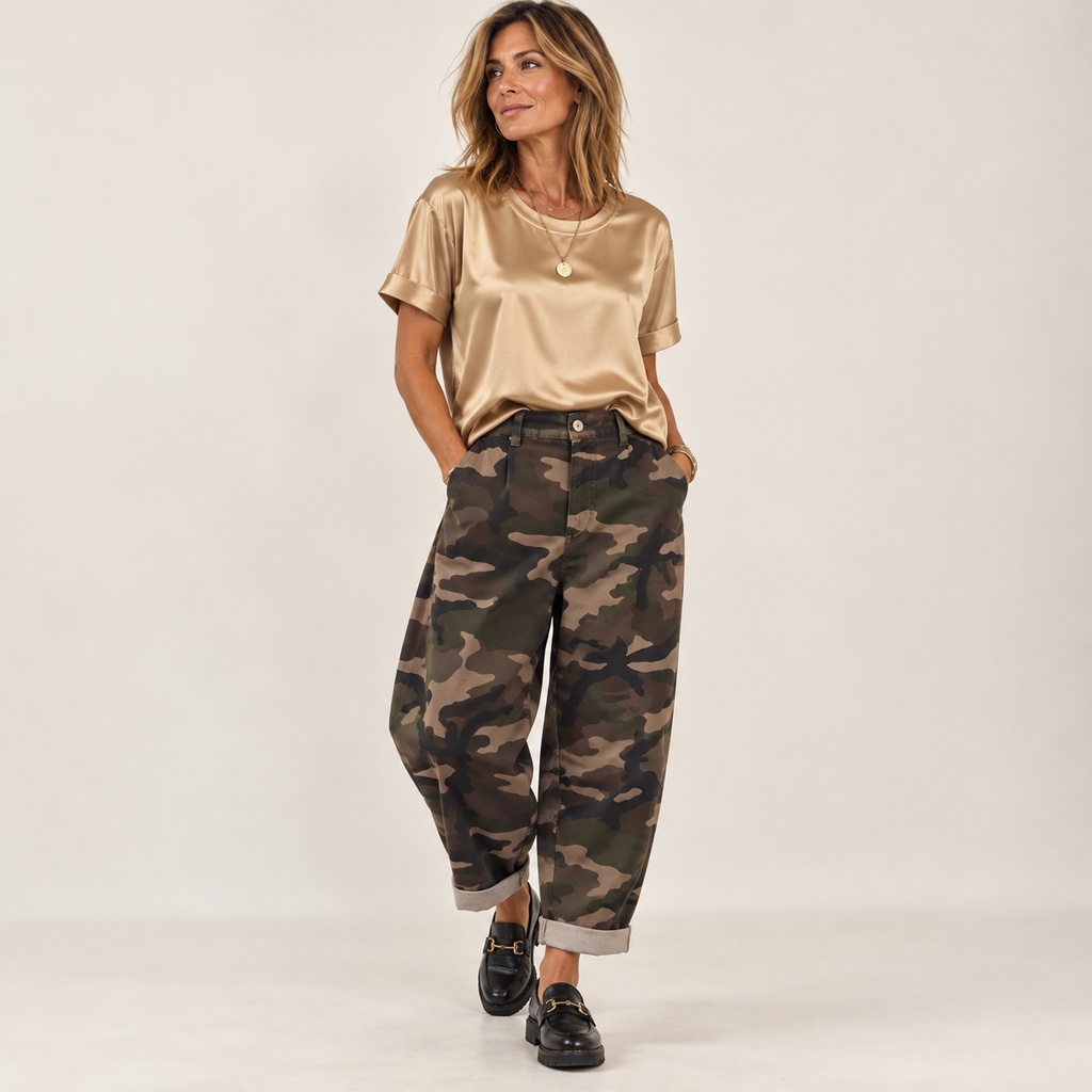 Panta camouflage fumè