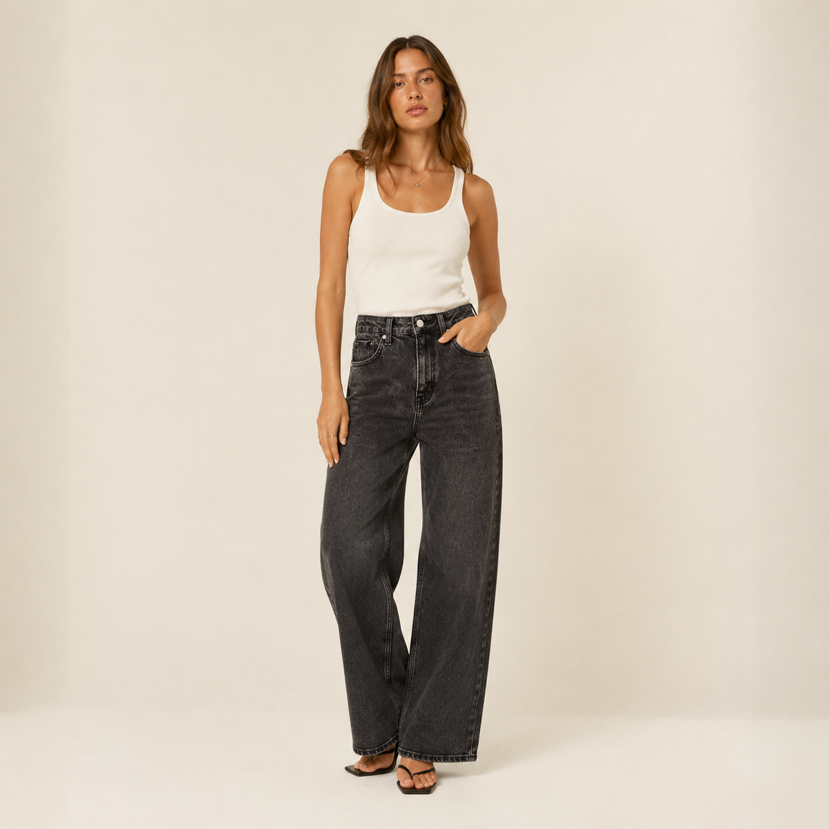 Jeans Sara nero