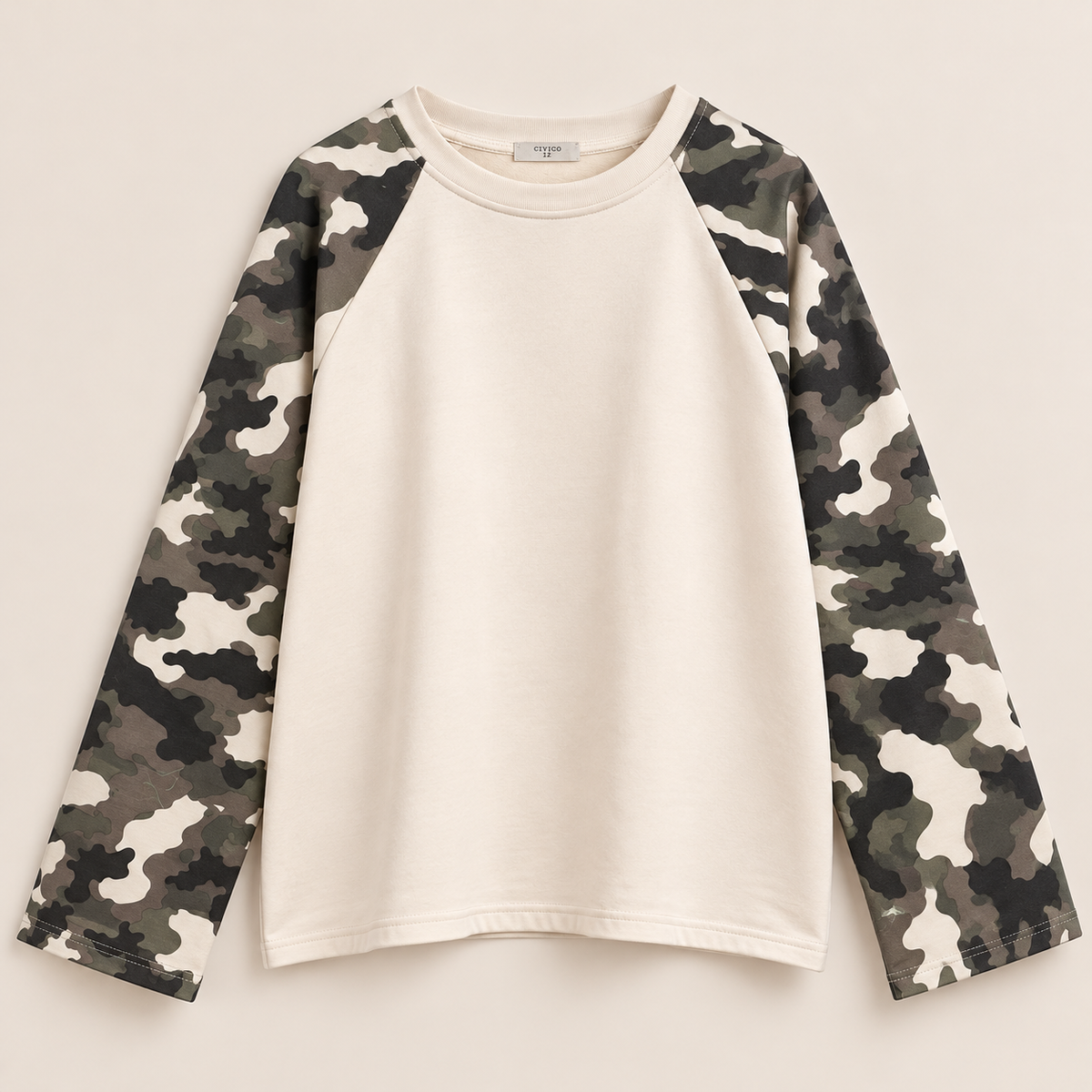 T-shirt manica lunga Camo