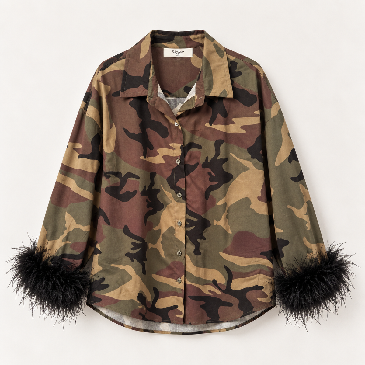 Camicia camouflage