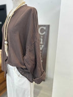 Camicia collo alla coreana