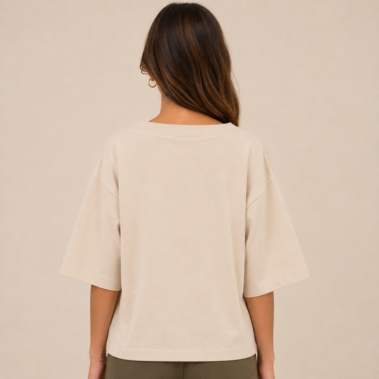 T-shirt over manica corta