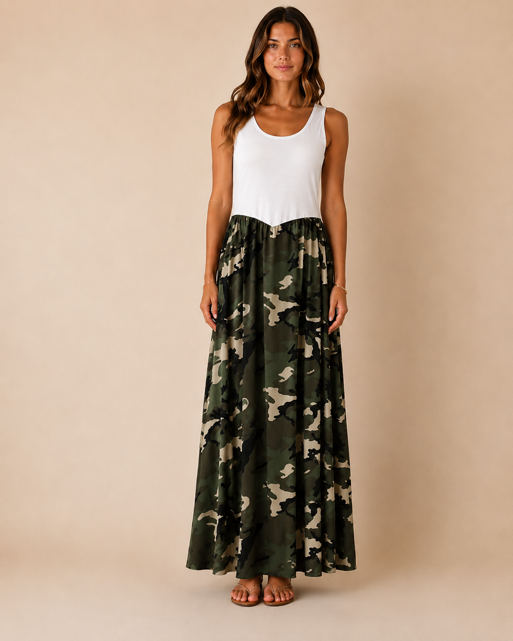 Abito lungo militare
