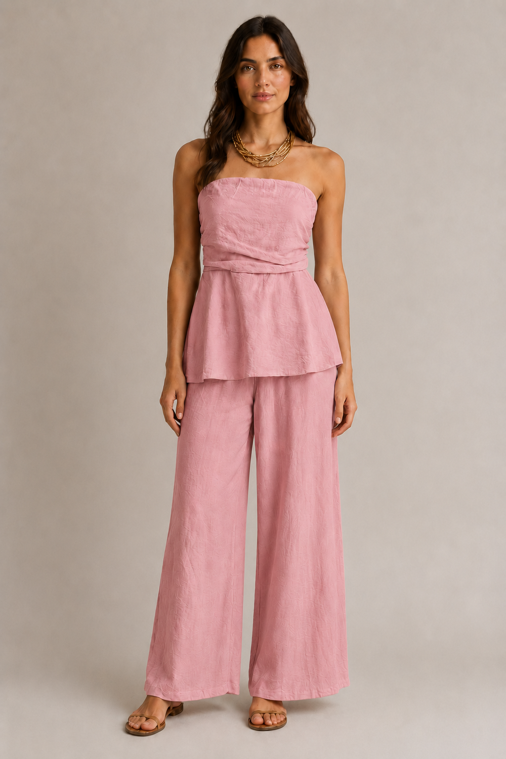 Cordinato top e pantalone
