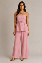 Cordinato top e pantalone