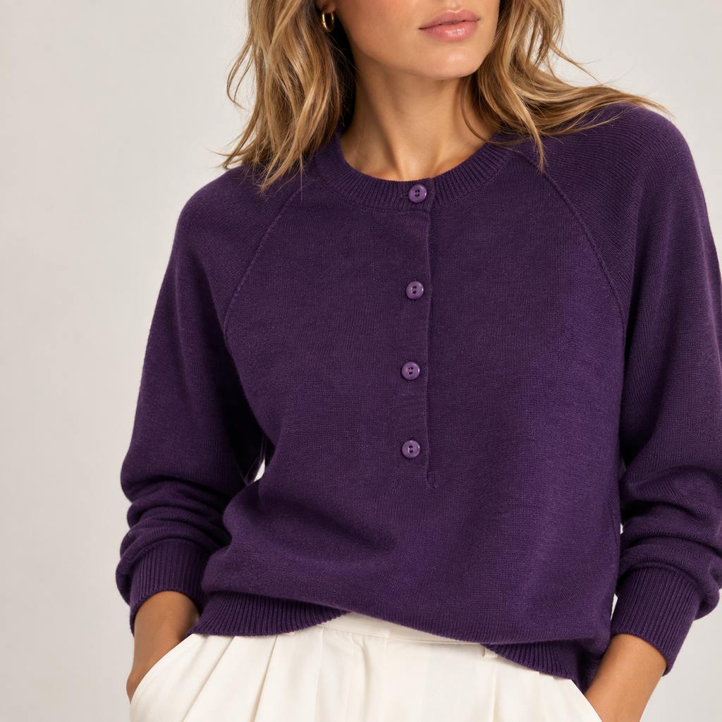 Maglia Serafino girocollo