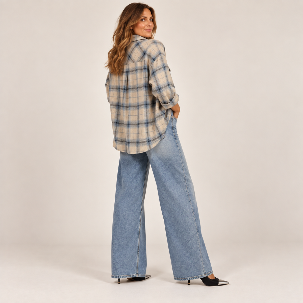 Camicia tasca check