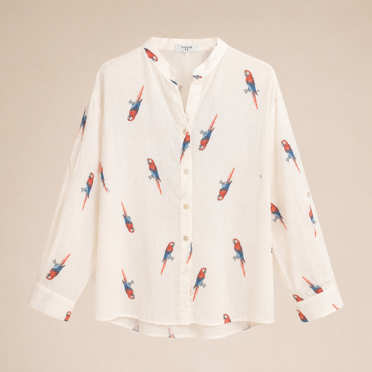 Camicia pappagalli