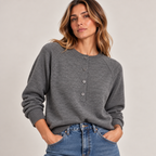 Maglia Serafino girocollo