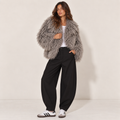Pantalone balloon punto Milano