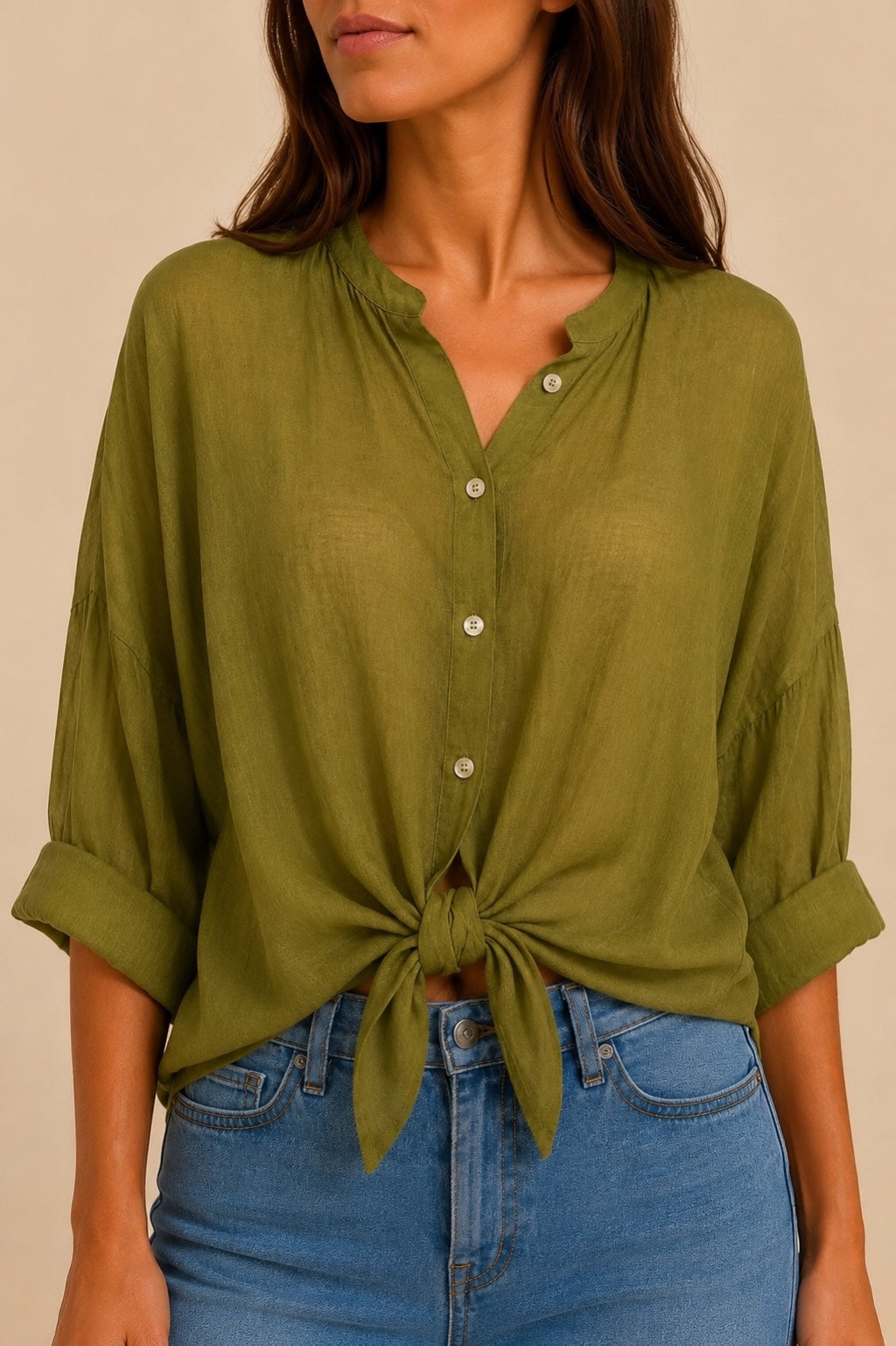 Camicia Verde oliva