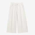 Pantalone lino con fiocco