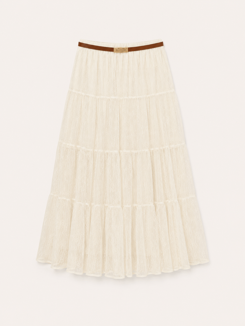 Gonna in pizzo e tulle