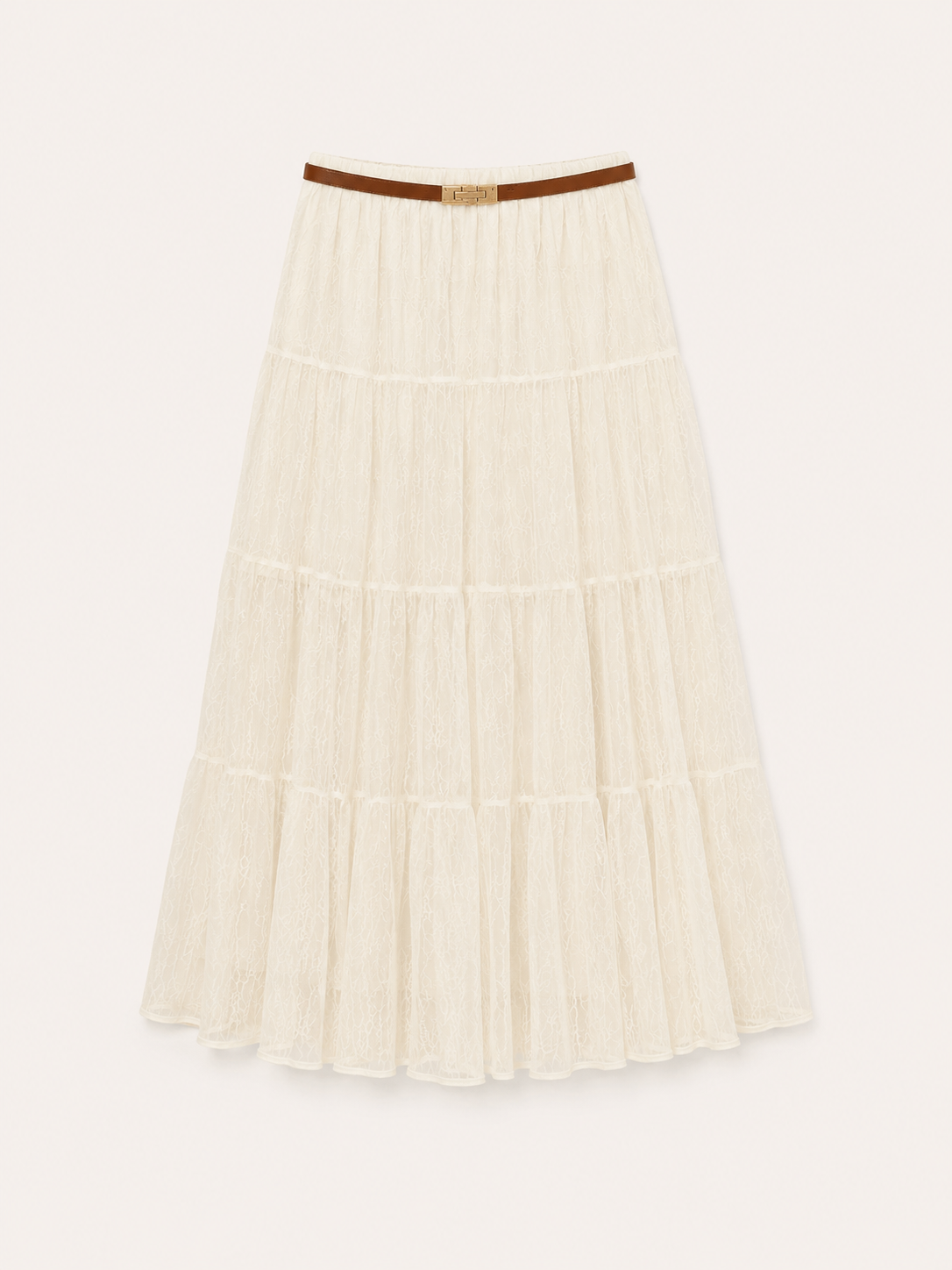 Gonna in pizzo e tulle