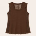 Canotta con pizzo